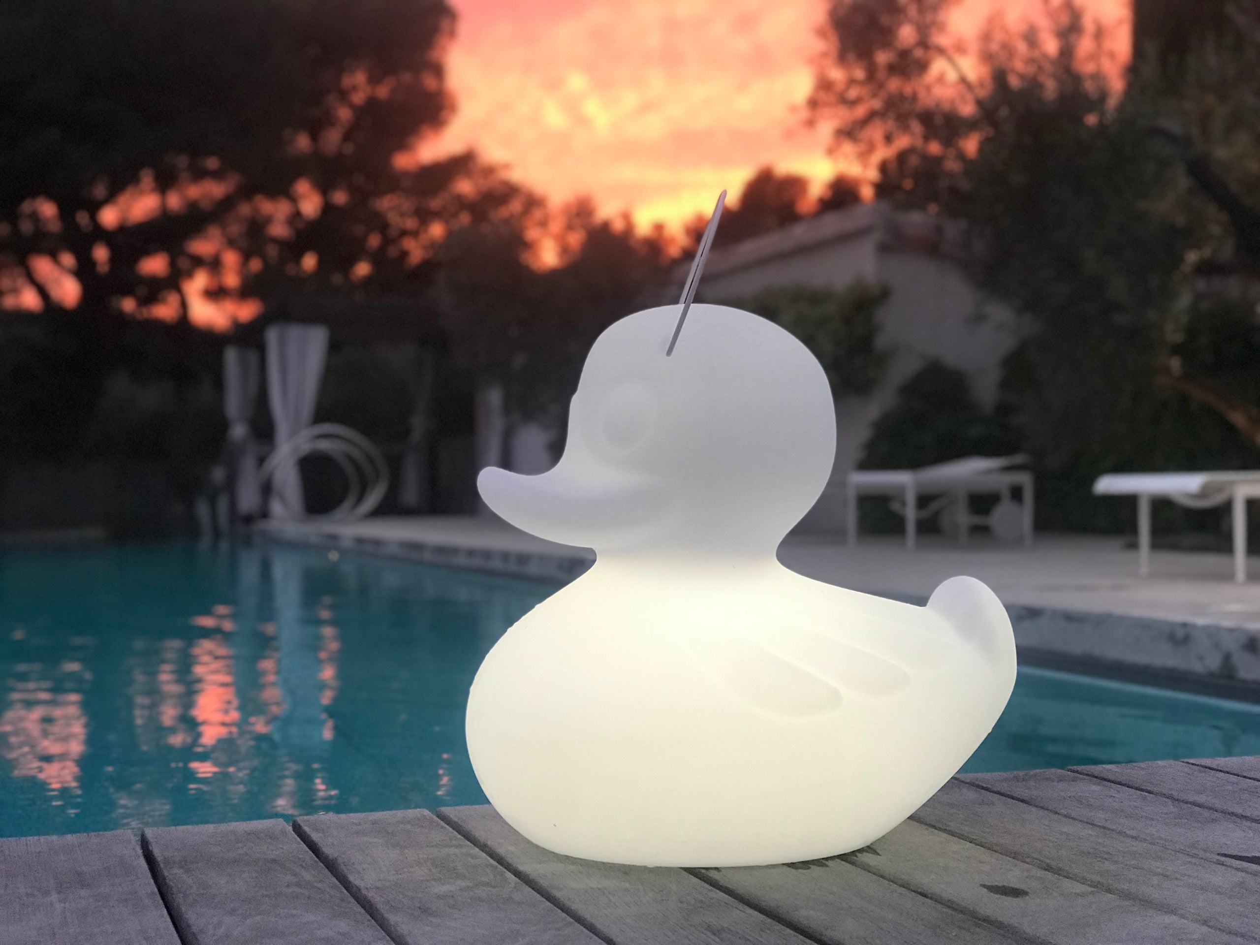 Duck Lamp "The Duck Duck Lamp" White XL