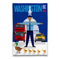 Torchon Washington DC US Capitol avec Canards