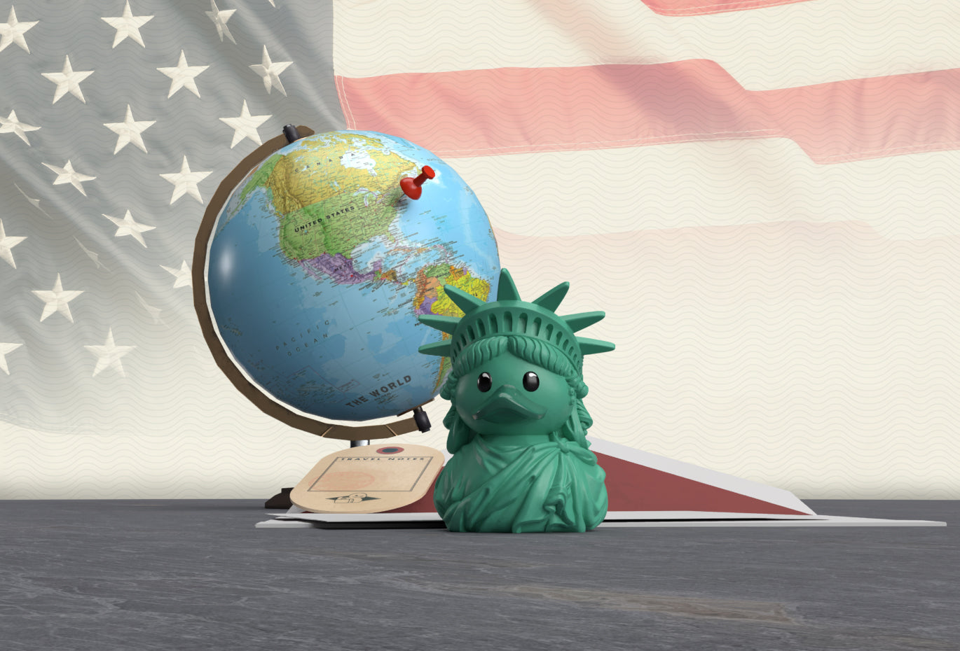 Canard USA - Statue de la Liberté (Mini Edition)