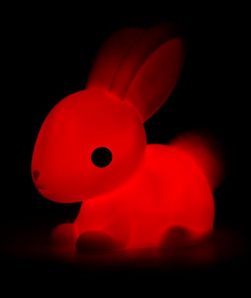 Veilleuse Lapin Rose