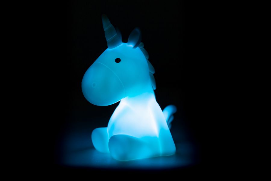Veilleuse Licorne Arc en Ciel