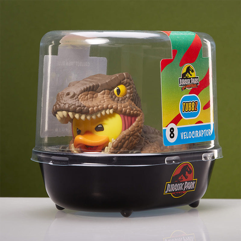 TUBBZ Mini Jurassic Park - Figurine T-Rex Cosplay Canard En Caoutchouc - Collectionneur