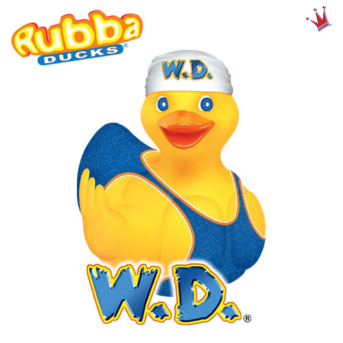 Canard Catcheur W.D. Rubba Ducks – illustration