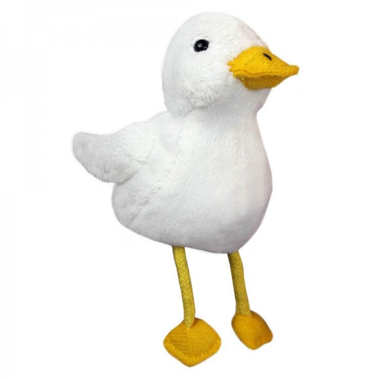 Marionnette à doigts Canard Blanc