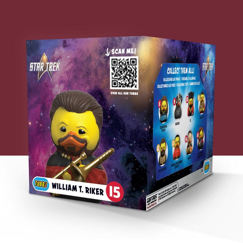 Canard Star Trek: William T. Riker TUBBZ (Boxed Edition)
