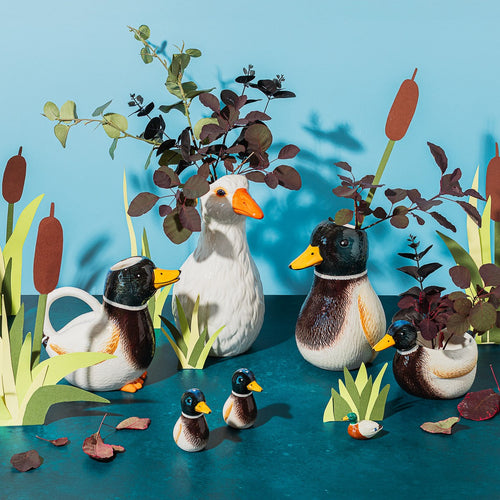 Salière et poivrière Canard Colvert – Sass & Belle – vue 2