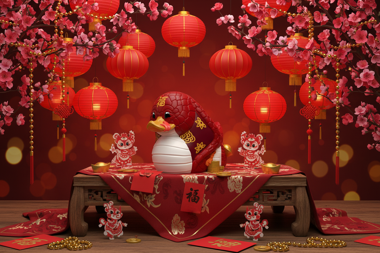Chinese New Year Duck - Snake (First Edition)