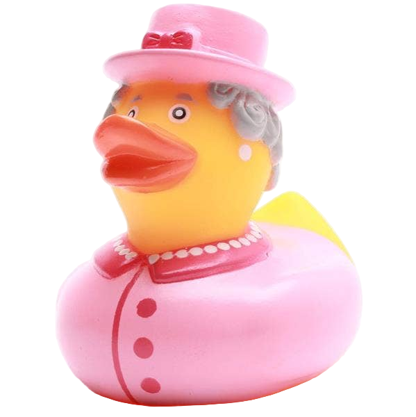 Queen Elizabeth II Ente - Rosa
