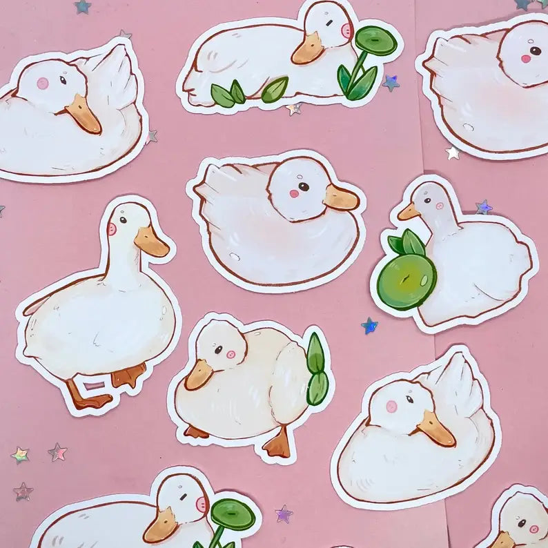 „Little Duck Friends“ Enten-Aufkleberpaket