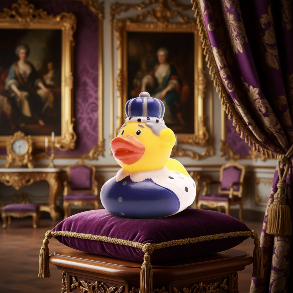 Canard Roi Charles - Bleu