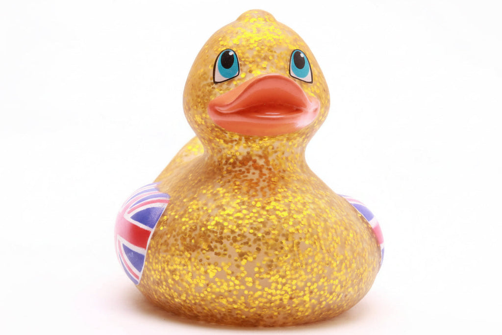 Canard Union Jack - Or Pailleté