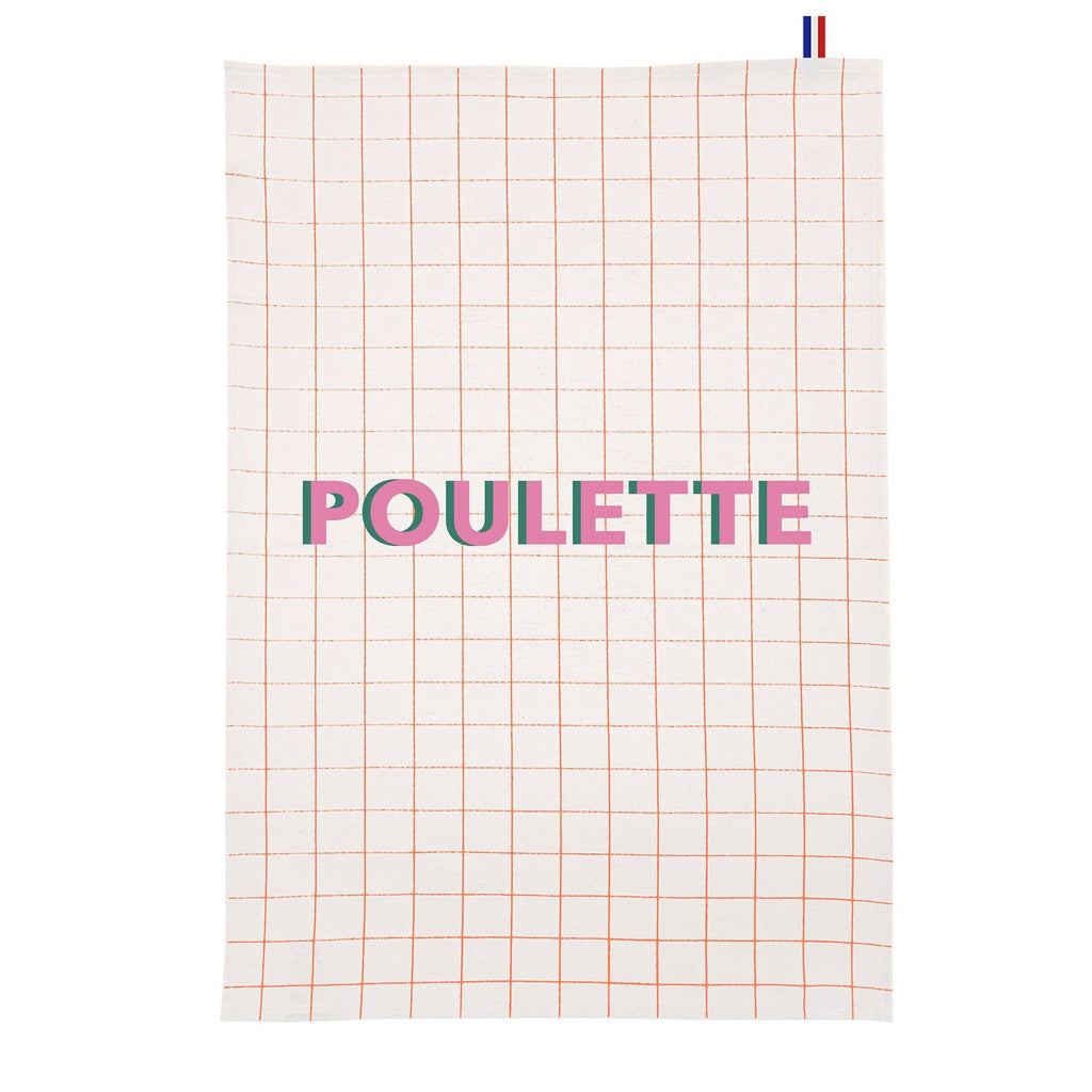 Torchon les Petits Noms - Poulette