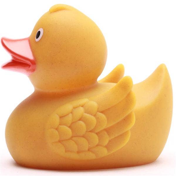 Canard de bain en blé - jaune - canard en caoutchouc