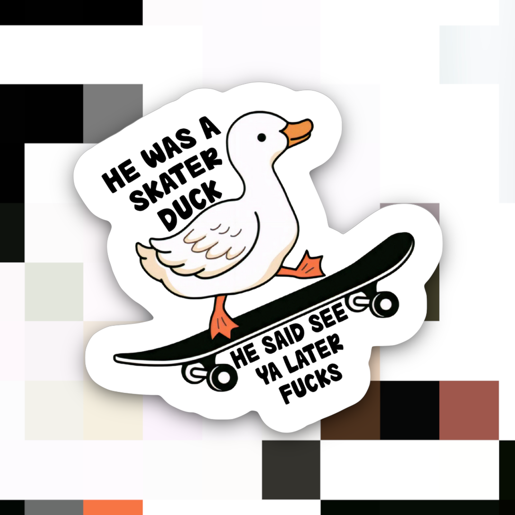 autocollant-canard-skater-duck-ace-the-pitmatian-co