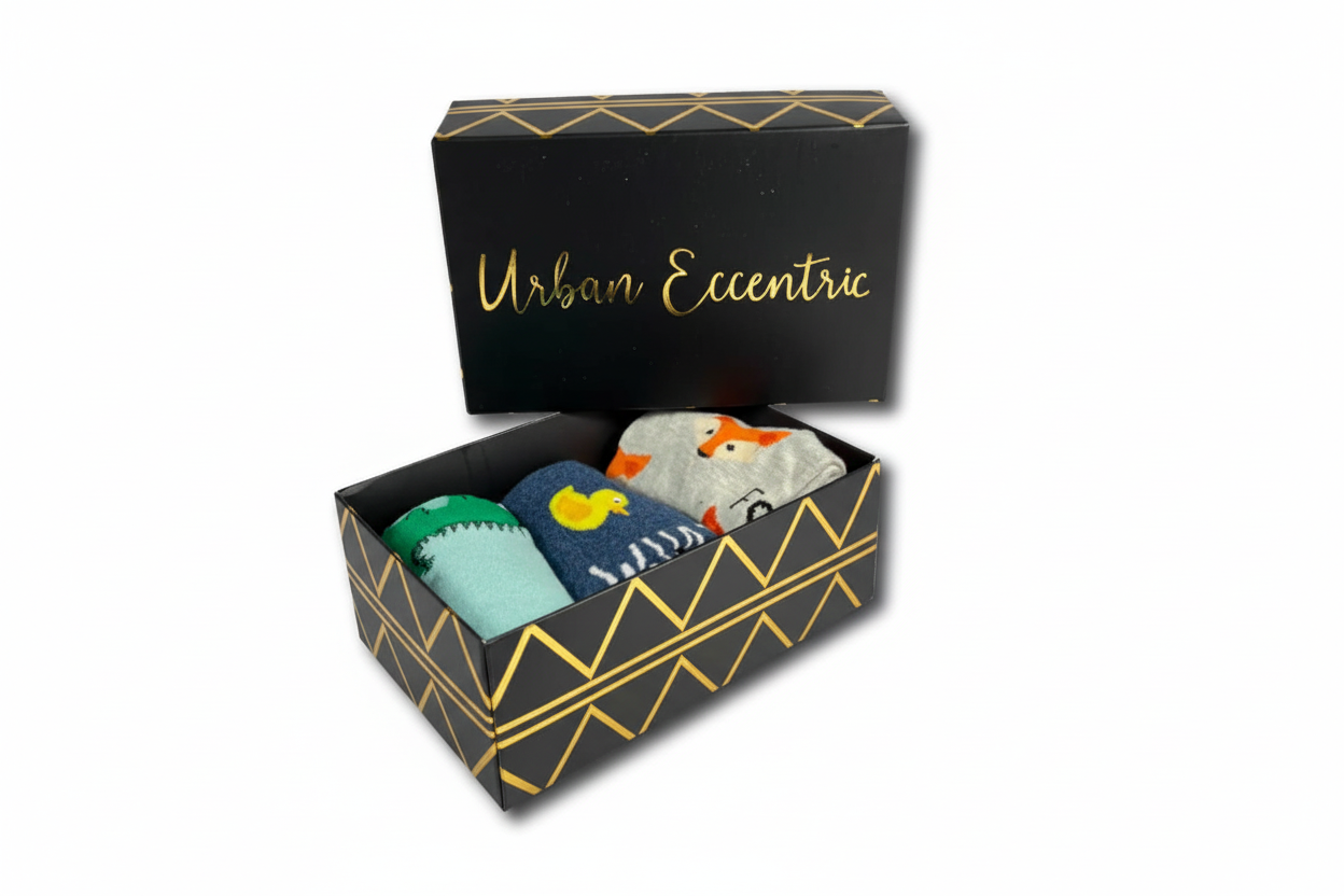 Animal Socks Box