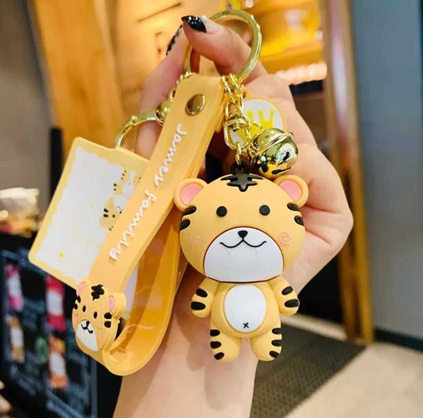 Porte Clés Tigre Kawaii