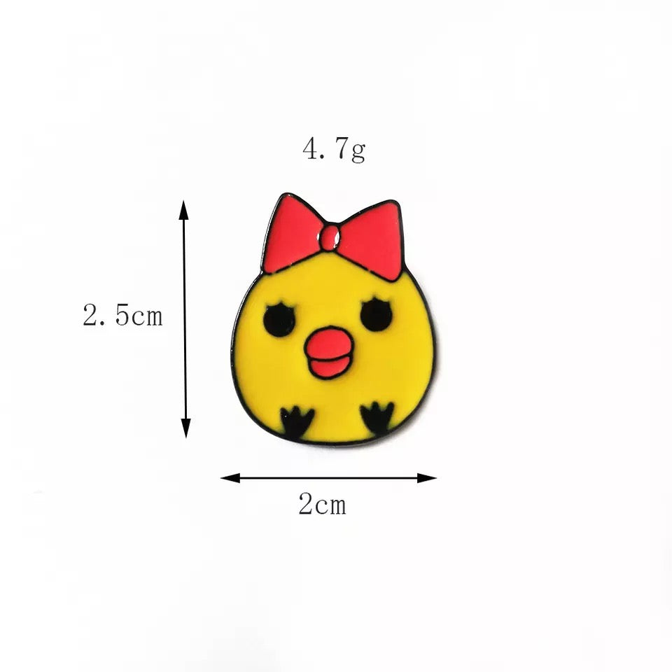 Pin's Poussin Fille
