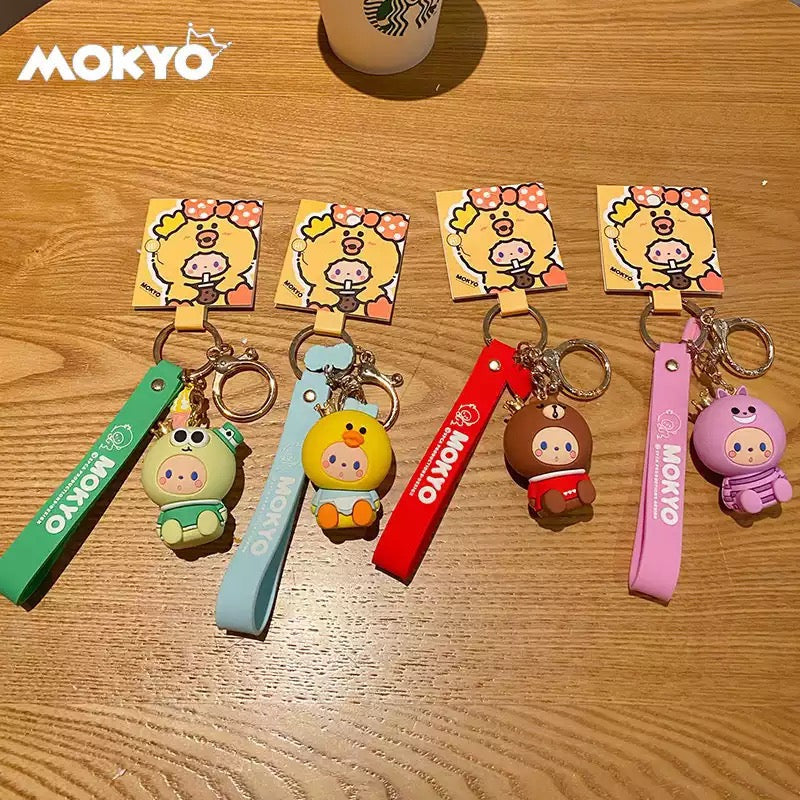 Porte Clés Singe Canard Sally