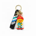 Porte Clés Canard Skateur