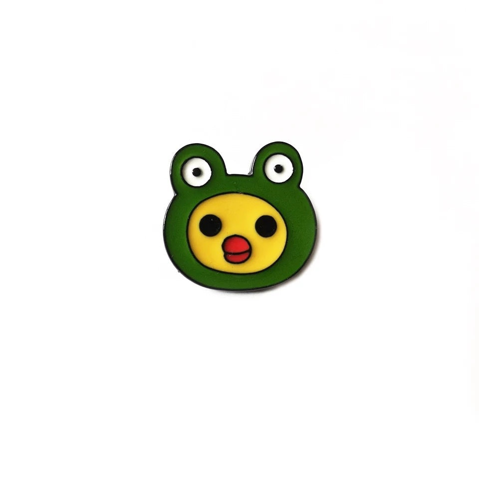 pins poussin grenouille