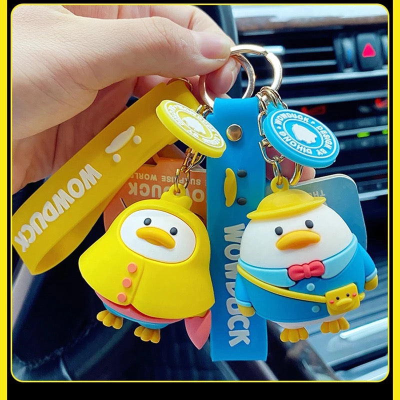 Porte Clés Canard Écolier