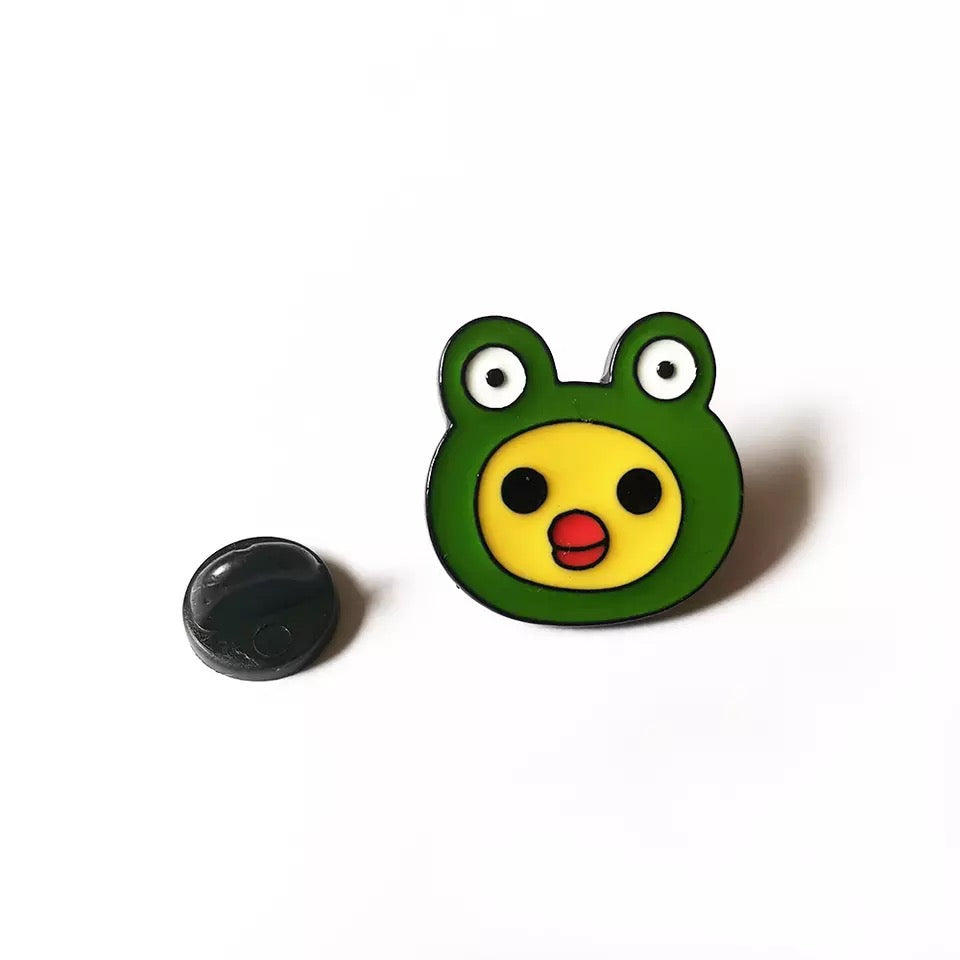 pins poussin grenouille