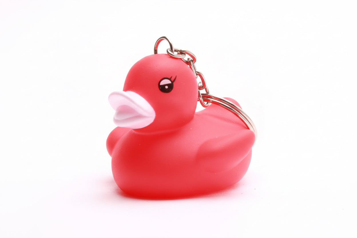 Porte-clés Canard Rouge