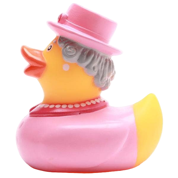 Queen Elizabeth II Ente - Rosa