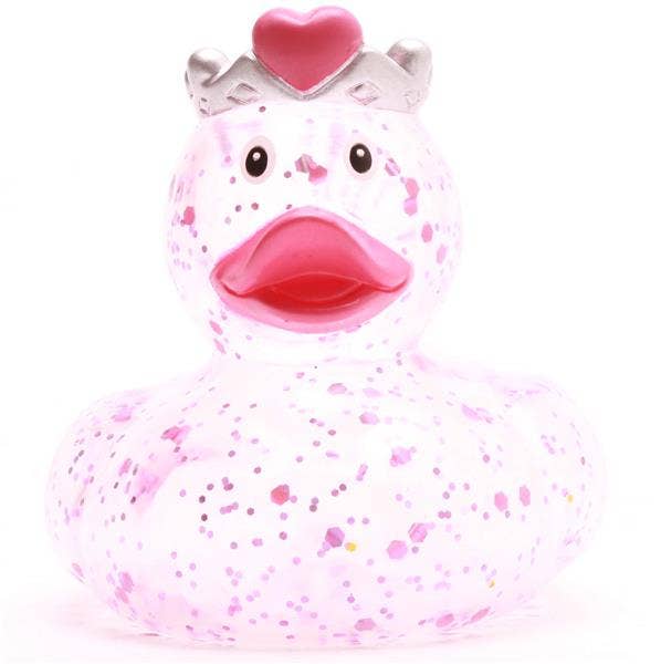 Canard Princesse à paillettes Roses