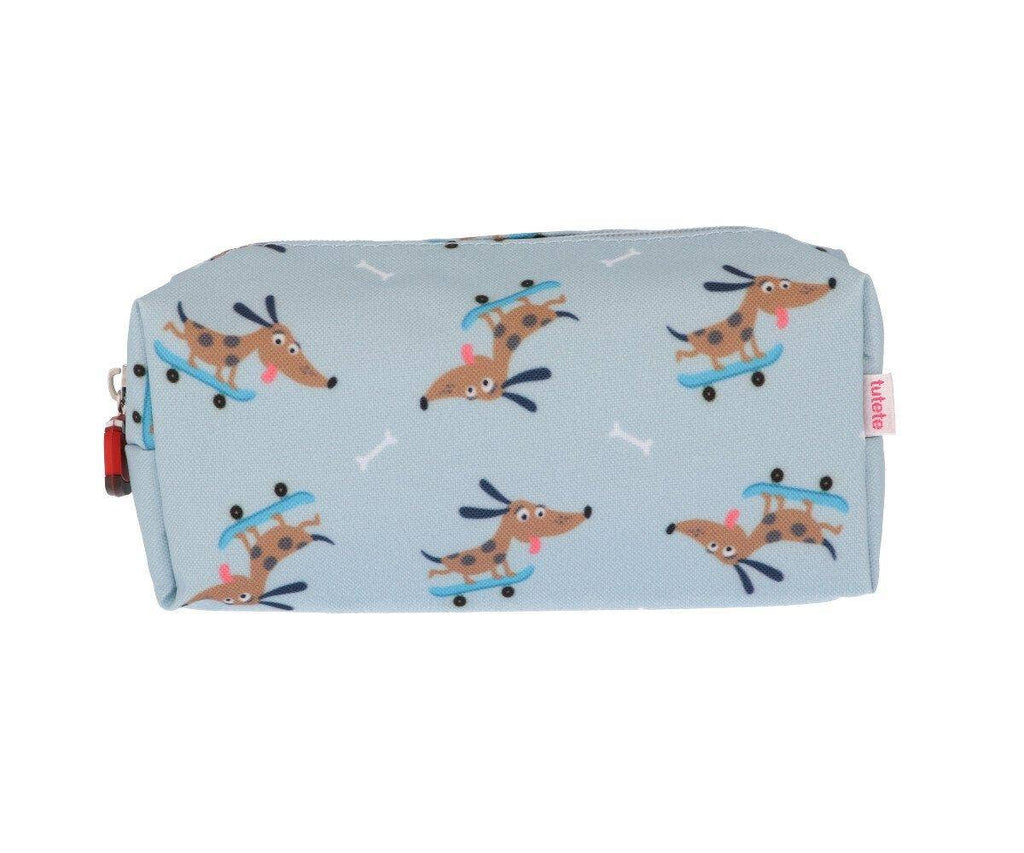 Trousse à Crayons Chien Skater