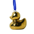 Golden Duck Christmas Decoration