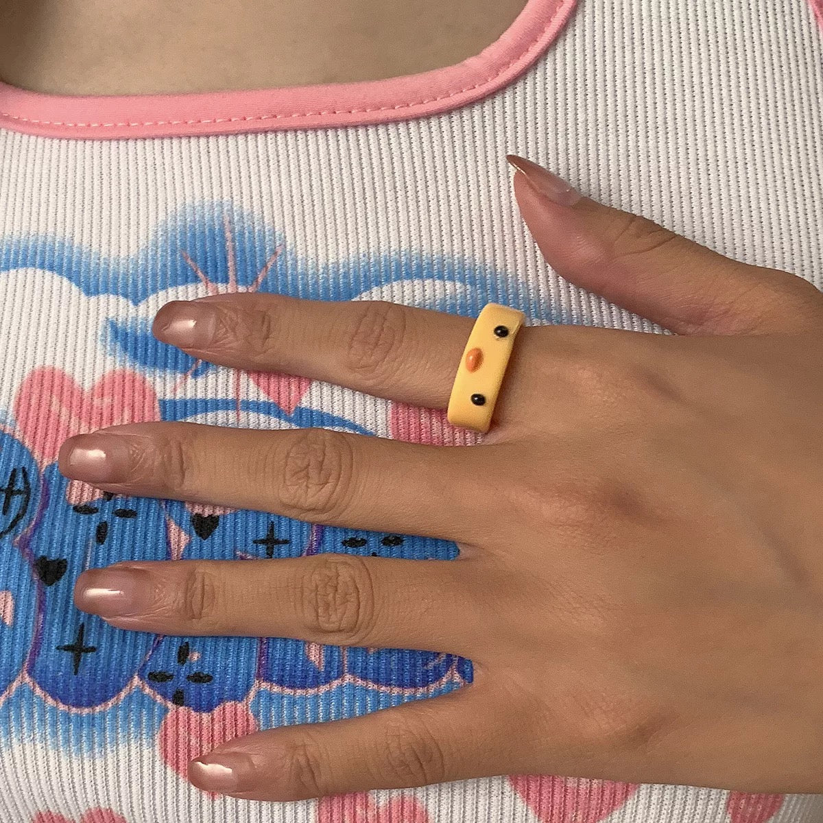 Bague Canard Jaune – visuel produit