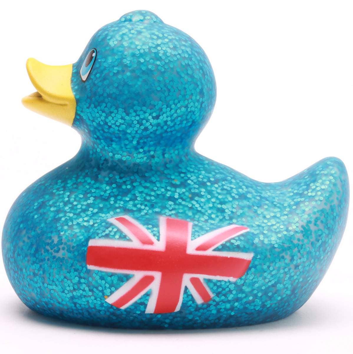 Canard Union Jack - Bleu Pailleté