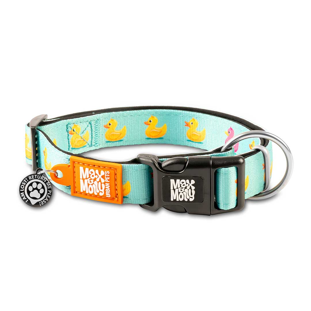 Collier pour chien avec Smart ID - Canards