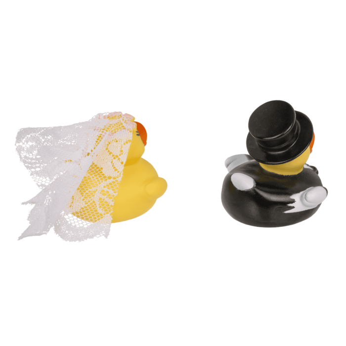 Petits Canards Couple de Mariés