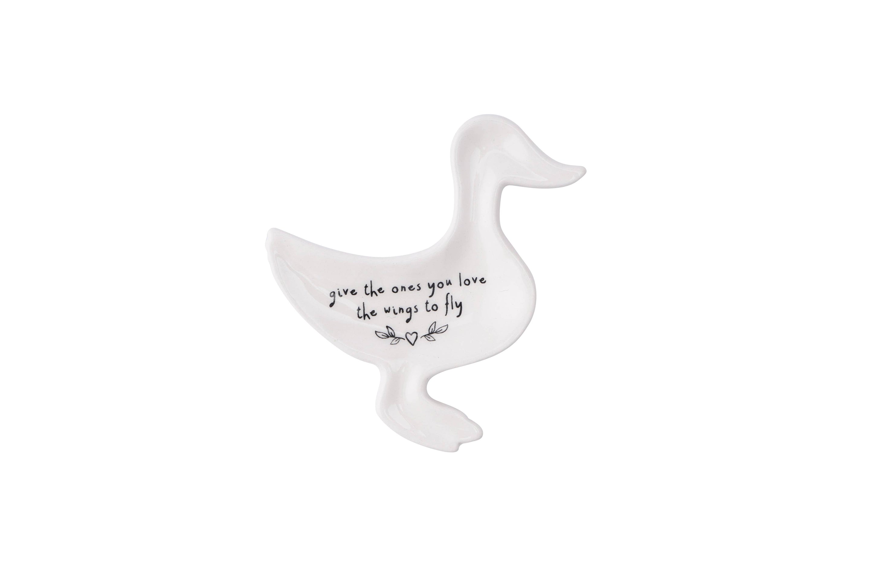 Plat à bijoux Canard