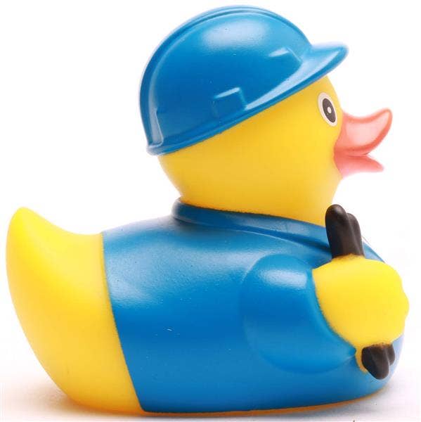 Elektriker-Ente - Blau