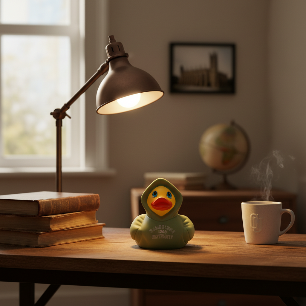 Canard Hoodie Cambridge University - Vert