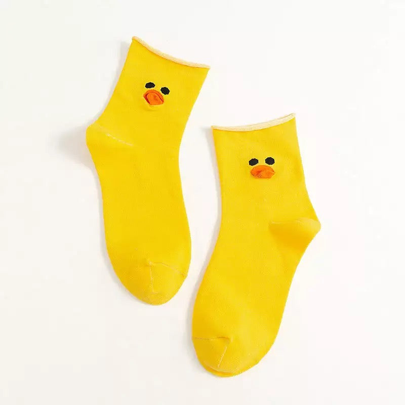 Chaussettes Canard Jaune – visuel produit