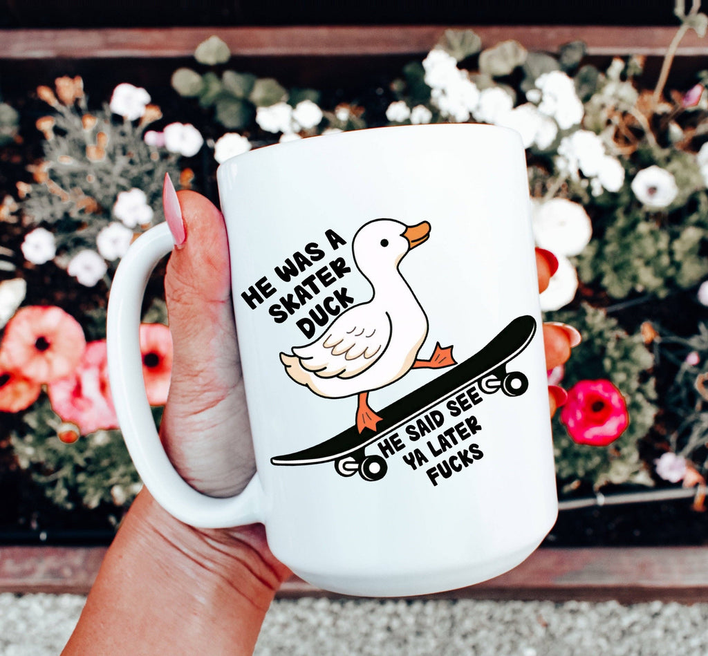 Mug Canard "Skater Duck"