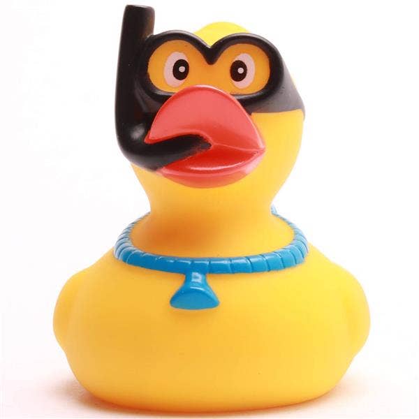 Canard Plongeur avec bouteille d'oxygène