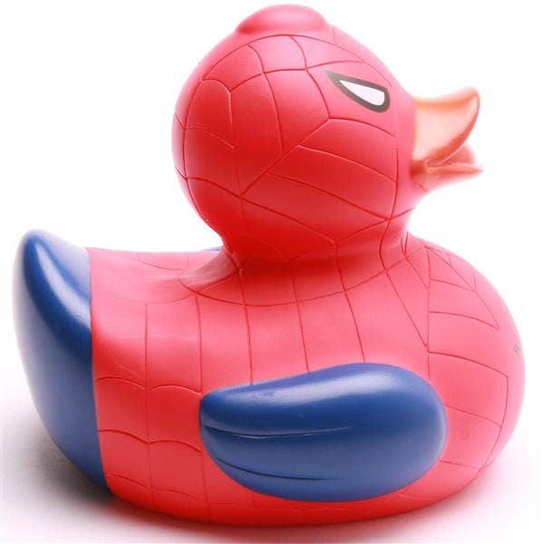 Red-Blue Superhero Duck XL