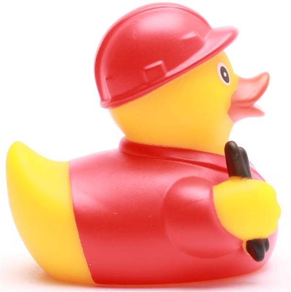 Elektriker-Ente - Rot