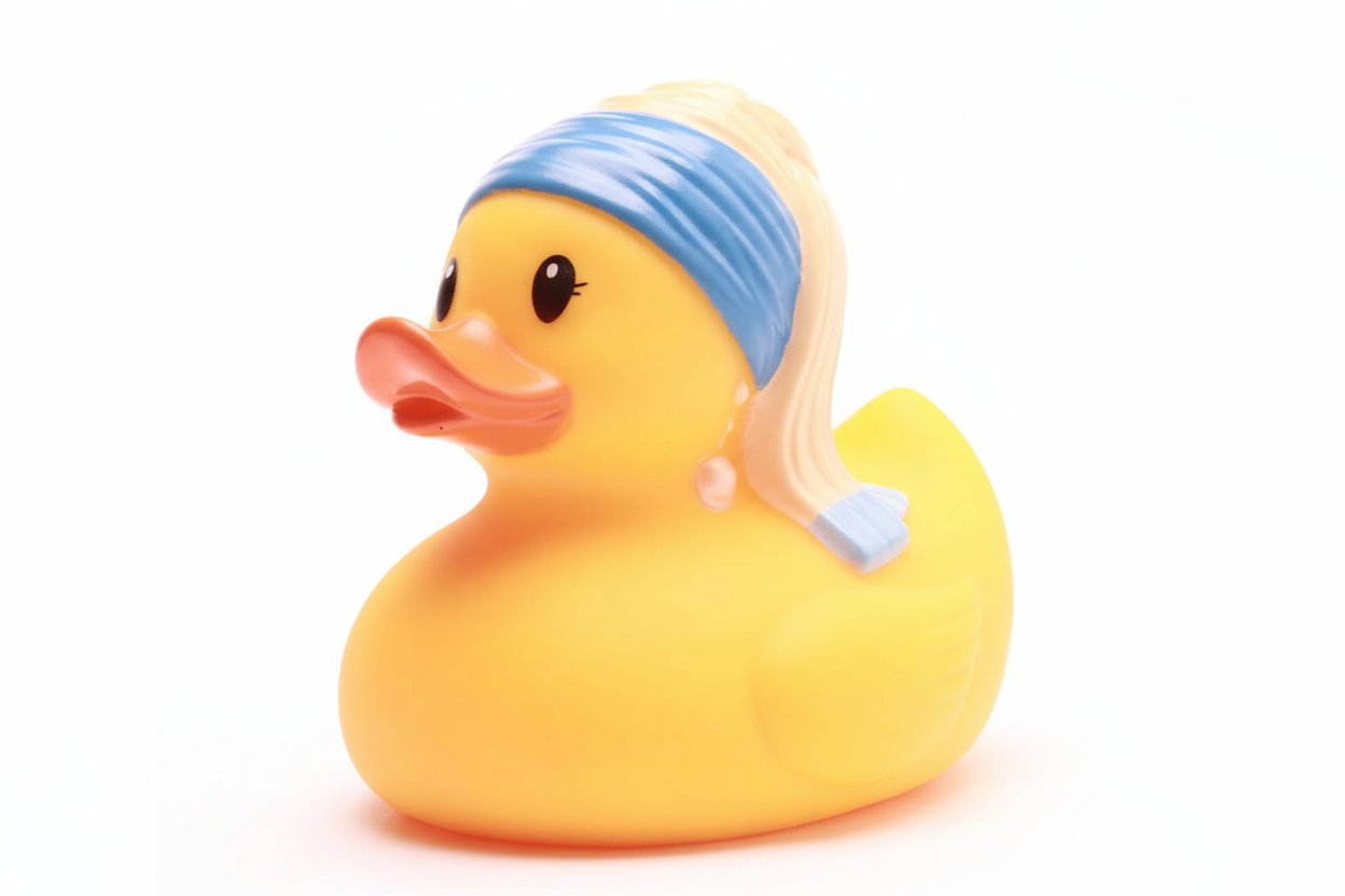 Canard La jeune fille à la perle