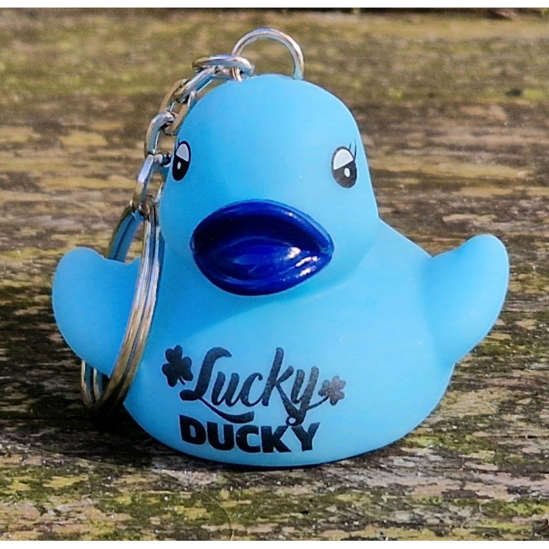 Porte-Clés Canard Bleu Lucky Ducky