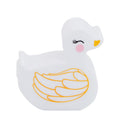 Weiße Ente Spardose