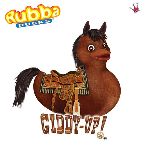 Canard Cheval Giddy-Up! Rubba Ducks – vue produit 2