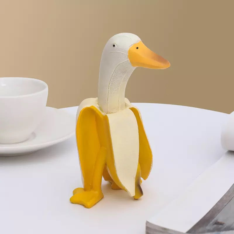 Banana Duck Statuette