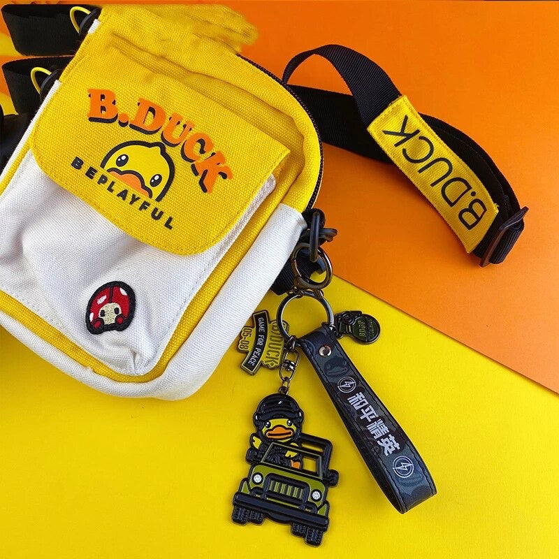 Military Duck Keychain