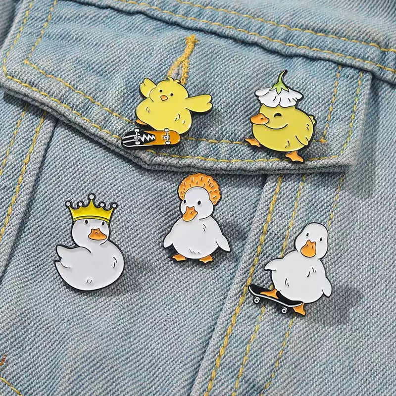 pins-canard-blanc-huppe-cdb